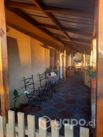 Vendo terreno con casa