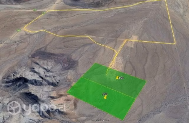 2 Terrenos de 21 ha a 20 min de Vallenar