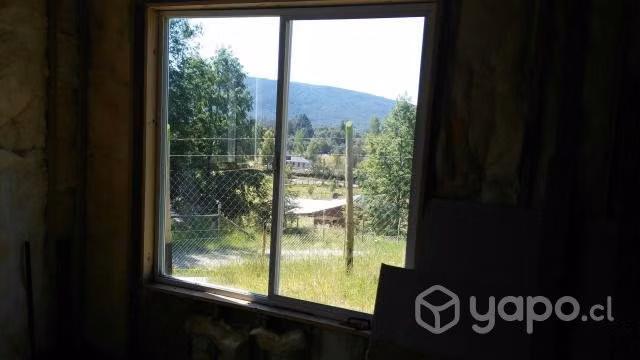 Parcela con cabaña en Villarrica