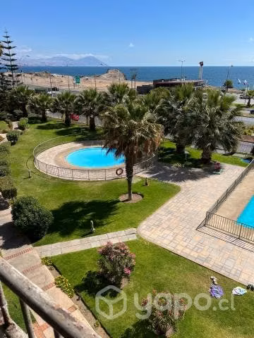 Departamento en primera línea frente al mar