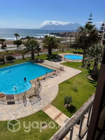 Departamento en primera línea frente al mar