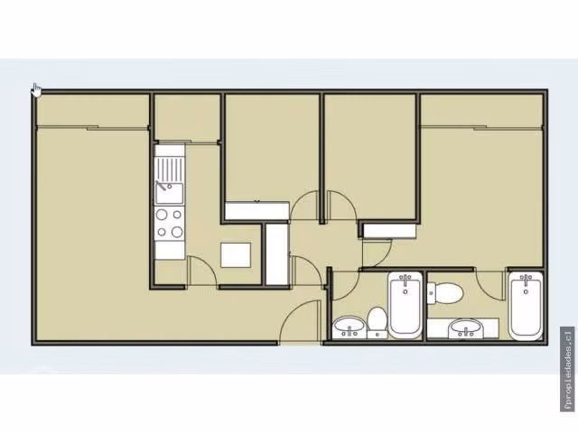 Impecable Departamento en Venta 3 dormitorios . RM