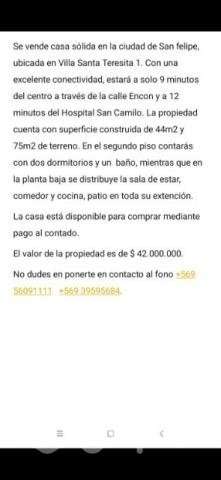 Vendo terreno con casas de 2 pisos - Imagen 2