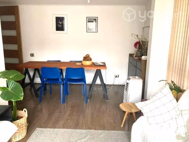 Arriendo Cómodo Departamento En Avda. Italia/ñuñoa
