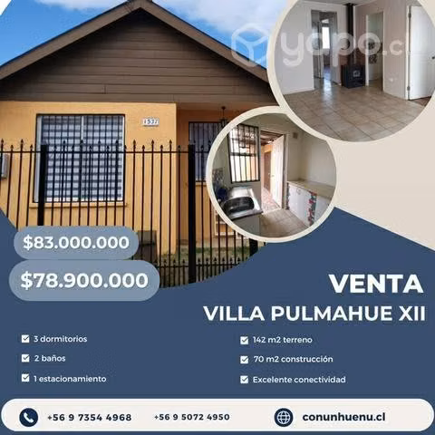 Casa Villa Pulmahue