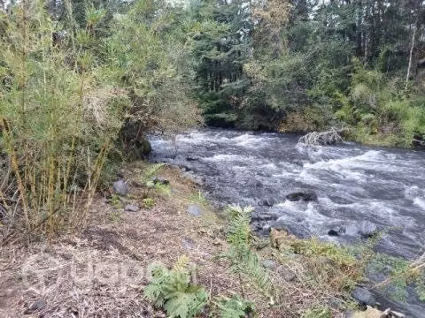Parcela de 5000 m2 villarrica. Con orilla de rio