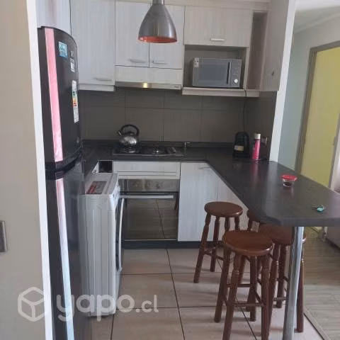 Arriendo depto amoblado en sector puertas del mar