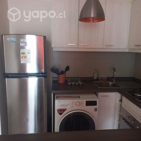 Arriendo depto amoblado en sector puertas del mar