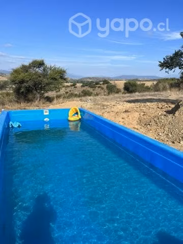 Vendo terreno plano con piscina nueva
