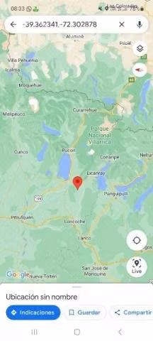 Parcela con casa en Villarrica 5.000 metros