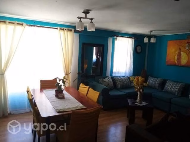 Arriendo departamento amoblado diario