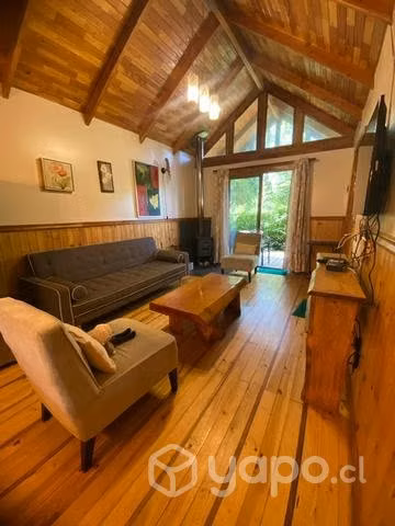 Arriendo diario Cabaña Pucón hasta 8 personas