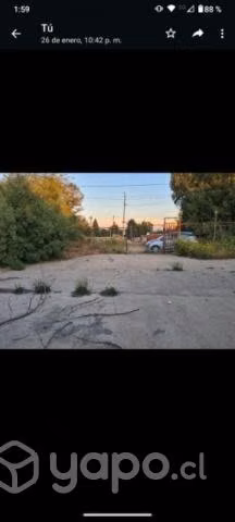 Placilla terreno urbanizado