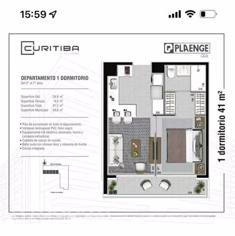 Venta departamento Temuco