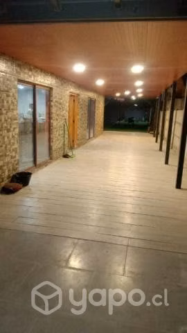 Se arrienda casa con piscina de 11x6