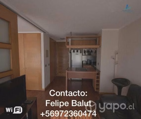Departamento amoblado por días en providencia