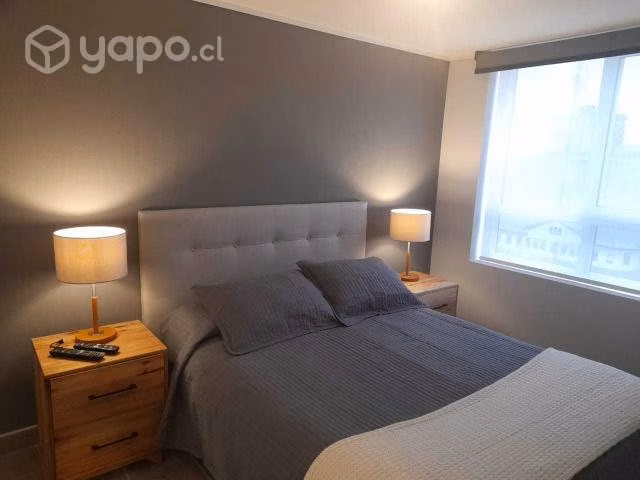 Arriendo depto amoblado en centro 1 cuadra plaza