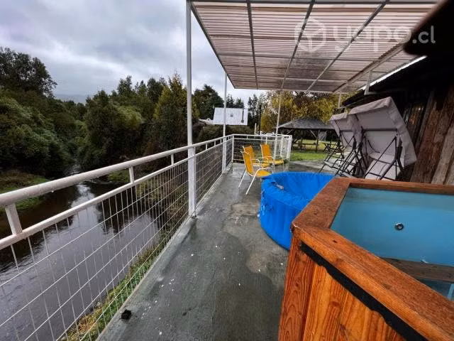 Arrendamos cabaña orilla de rio, Puerto Montt VERANO 2026