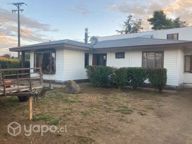 Se vende casa grande en Paillaco