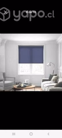 Cortinas roller dobles con cenefa - Imagen 4