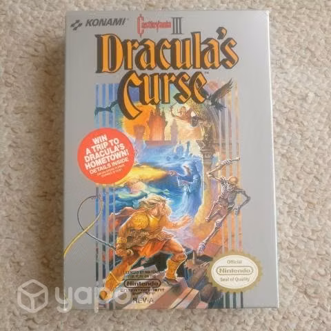 Juego Castlevania NES III Dracula's Curse Completo
