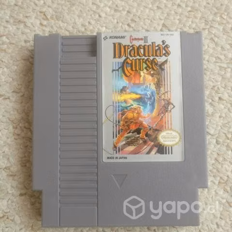Juego Castlevania NES III Dracula's Curse Completo