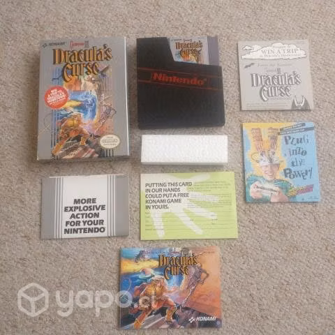 Juego Castlevania NES III Dracula's Curse Completo