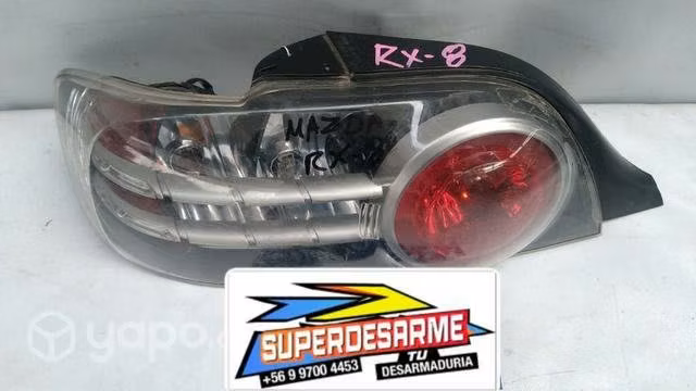Farol trasero RX 8 detalle desarmaduría
