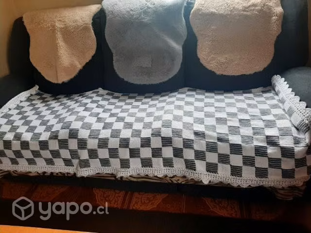 Piecera tejida a crochet