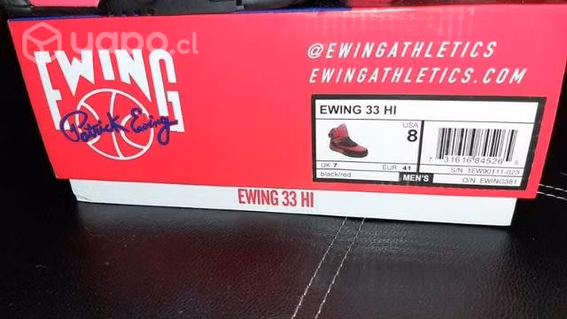 Zapatillas Patrick Ewing NBA N°41 norma chica