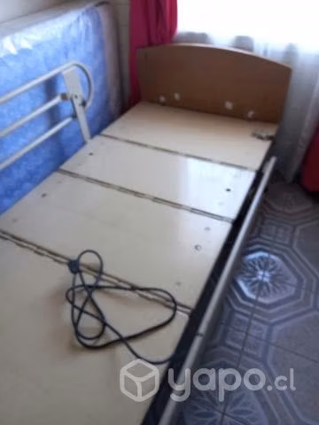 cama clinica y colchon antiescaras