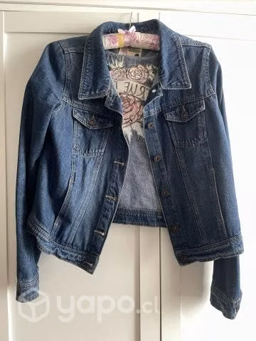 Chaqueta mezclilla