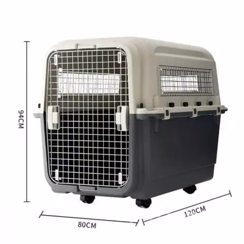 Caja Canil Transportadora Mascota con Ventilación