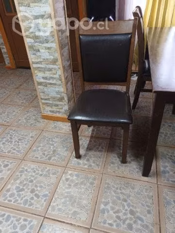 Juego de comedor de 6 sillas