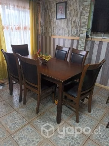 Juego de comedor de 6 sillas - Imagen 2