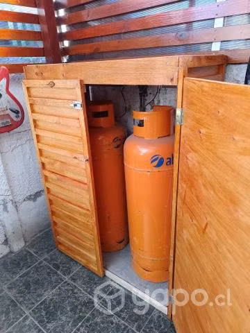Mueble patio gas