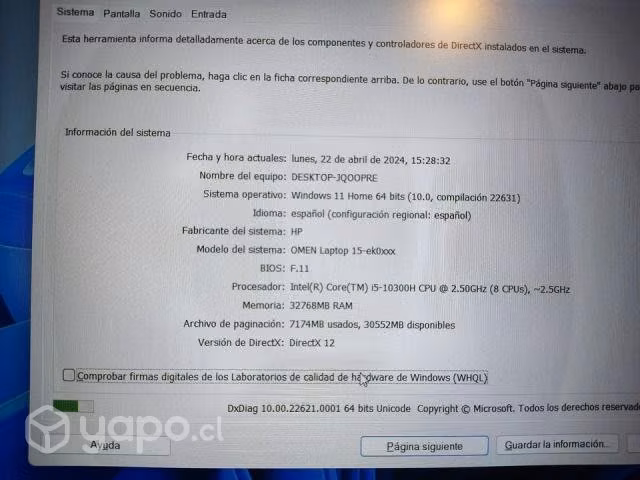 Notebook Gamer Omen 15 O15 RTX