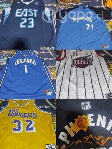 Camisetas nba varias
