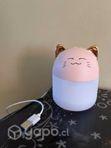Humificador gatito con luz