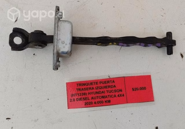 Trinquete Puerta Tras Izq (HT1339) Tucson 2020 Aut
