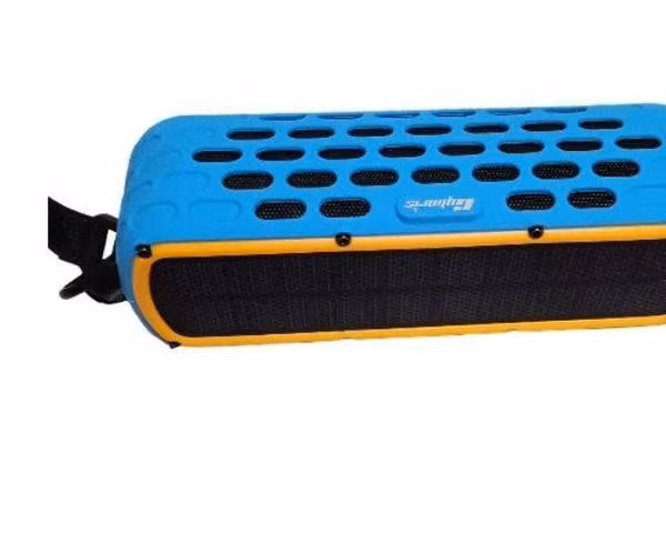 Parlante Bluetooth con carga USB y solar