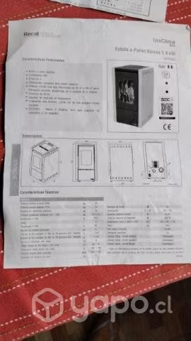 Estufa a Pellet Karina 5.9 KW