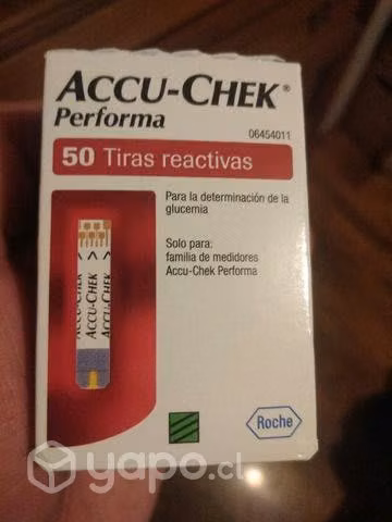 Tiras reactivas accu