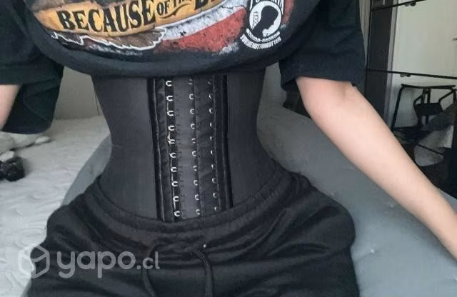 Faja cinturilla de latex 26 varillas de acero