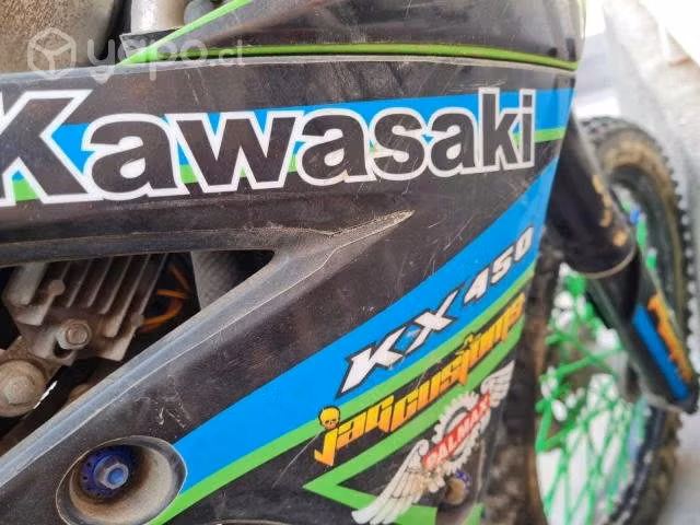 Moto Kawasaky Kx450