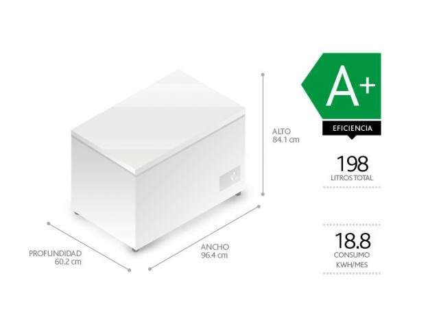 Freezer Daewoo 200 Litros - Imagen 2