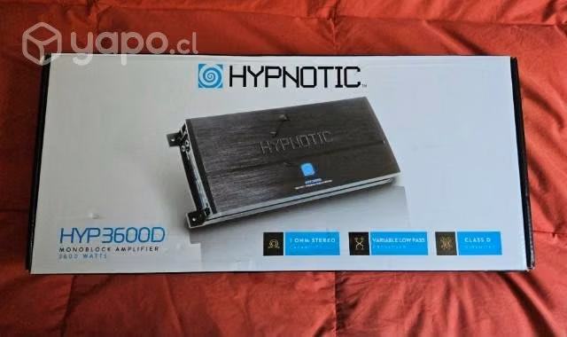 Amplificador Hypnotic Monoblock 3600 rms