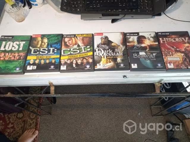 Juegos pc dvd - rom, 6 juegos