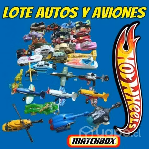 Lote De 30 Autos, Lanchas y aviones Escala 1/64