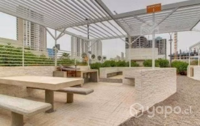 Departamento vista al mar, playa y casino Enjoy
